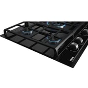 TEKA 70cm GZC 75330 Gas on Glass Black Glass Hob with ExactFlame function of butane gas