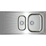 TEKA StarBright Inset Reversible 60cm Kitchen Sink Matt Stainless Steel