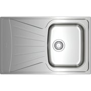 TEKA StarBright Inset Reversible Kitchen Sink 45cm Matt Stainless Steel