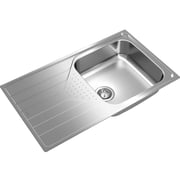 TEKA Universe PLUS Inset Reversible Kitchen Sink 50cm Stainless Steel