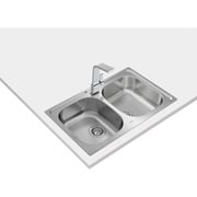 TEKA Universe Inset Kitchen Sink 80cm Stainless Steel