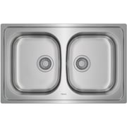 TEKA Universe Inset Kitchen Sink 80cm Stainless Steel