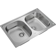 TEKA Universe Inset Kitchen Sink 80cm Stainless Steel