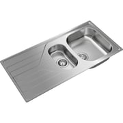 TEKA Universe PLUS Inset Reversible Kitchen Sink 60cm Stainless Steel