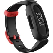 Fitbit FB419BKRD Ace 3 Activity Tracker For Kids Black/Sport Red