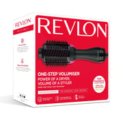 One step oval outlet hair dryer & styler