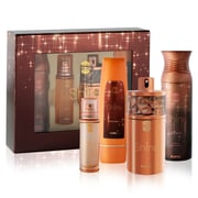 Ajmal Shine Gift Set For Women 75, 100, 30, 200 Ml