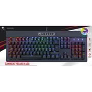 Piranha 397226 K400 Gaming Keyboard Black