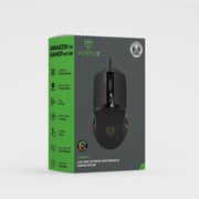 Vertux Argon Wired Gaming Mouse Black