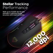 Vertux Rodon Wired Gaming Mouse Black