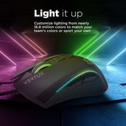 Vertux Rodon Wired Gaming Mouse Black