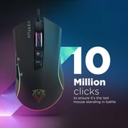 Vertux Rodon Wired Gaming Mouse Black