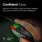 Vertux Kyrptonite Wired Gaming Mouse Red