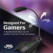 Vertux Vertumic High Sensitivity Gaming Microphone Black