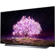 إل جي  OLED 4K  التلفزيون الذكي  48  بوصة  C1  سلسلة السينما تصميم الشاشة  4K  سينما  HDR webOS  الذكية مع  ThinQ  الذكاء الاصطناعي بكسل تعتيم