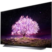 إل جي  OLED 4K  التلفزيون الذكي  48  بوصة  C1  سلسلة السينما تصميم الشاشة  4K  سينما  HDR webOS  الذكية مع  ThinQ  الذكاء الاصطناعي بكسل تعتيم