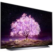 إل جي  OLED 4K  التلفزيون الذكي  48  بوصة  C1  سلسلة السينما تصميم الشاشة  4K  سينما  HDR webOS  الذكية مع  ThinQ  الذكاء الاصطناعي بكسل تعتيم