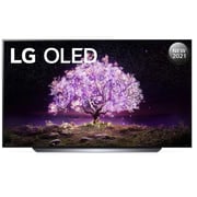 إل جي  OLED 4K  التلفزيون الذكي , 65  بوصة  C1  سلسلة السينما تصميم الشاشة  4K  سينما  HDR webOS  الذكية مع  ThinQ  الذكاء الاصطناعي بكسل تعتيم