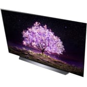 إل جي  OLED 4K  التلفزيون الذكي , 65  بوصة  C1  سلسلة السينما تصميم الشاشة  4K  سينما  HDR webOS  الذكية مع  ThinQ  الذكاء الاصطناعي بكسل تعتيم