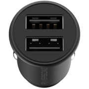 Riversong Super Mini Car Charger With Lightining Cable 1m Black