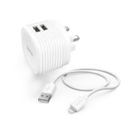 Hama Wall Charger 17W White With Lightning Cable 1m