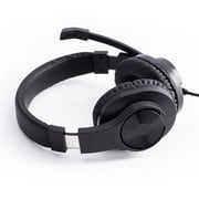 Hama 139926 HS-P350 Stereo Wired Over Ear Headset Black