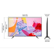 تلفزيون سامسونج QA58Q60TAUXZN 4K UHD QLED مقاس 58 بوصة