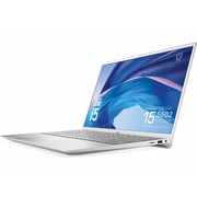 Dell Inspiron 15 (2020) Laptop - 11th Gen / Intel Core i5-1135G7 / 15.6inch FHD / 8GB RAM / 256GB SSD / Windows 10 / English & Arabic Keyboard / Silver - [INS15-5502]