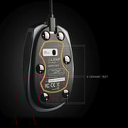 Lexip PU94 Wired Gaming Mouse Black