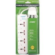 Terminator 4 Way Power Extension Socket 5Meter