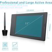 HUION INSPIROY Q11K WIRELESS DIGITAL GRAPHIC DRAWING PEN PAINTING TABLET