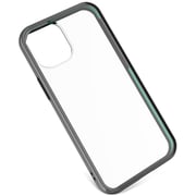 Mous Clarity designed for iPhone 12 Mini case cover (5.4 inch) - Clear with Black frame