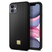 Spigen La Manon Classy designed for iPhone 11 case cover - Black