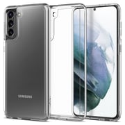 Spigen Crystal Hybrid designed for Samsung Galaxy S21 PLUS case cover - Crystal Clear