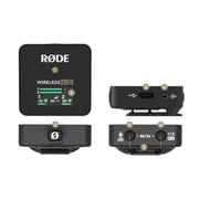 Rode Wireless GO II 2-Person Compact Digital Wireless Microphone System/Recorder (2.4 GHz, Black)