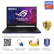 Asus ROG Strix SCAR 17 G732LXS-HG089T Gaming Laptop Core i7-10875H 2.30GHz 32GB 1TB Win10 17.3inch FHD English/Arabic Keyboard