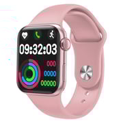 DAT New Smartwatch 2021 HW22 Smart Watch 1.75inch Custom Dial Bluetooth Call 44mm Heart Rate Blood Pressure Fitness Tracker For (Color : Pink)