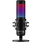 HyperX QuadCast S RGB USB Condenser Microphone for PC, PS4 and Mac, Anti-Vibration Shock Mount (HMIQ1S-XX-RG/G)