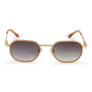 Gold Gods The Hermes Sunglasses in Black- GHERMESBLKG