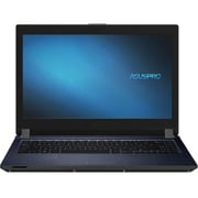 ASUS ExpertBook (2019) Laptop - 10th Gen / Intel Core i3-10110U / 14inch FHD / 4GB RAM / 1TB HDD / Shared / Windows 10 Pro / English & Arabic Keyboard / Black / Middle East Version - [P1440FA-FQ2020R]