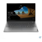 لينوفو  Thinkbook 20VE0080UE  كمبيوتر محمول  -  الأساسية  i3 3GHz 4GB 256GB  دوس  15.6inch FHD  المعدنية رمادي الإنجليزية  /  العربية لوحة المفاتيح