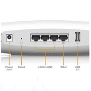 Zyxel Multy X WiFi System (Pack of 2) AC3000 Tri-Band WiFi