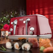 Delonghi 4 Slice Toaster CTOC4003.R