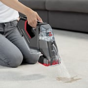 Bissell Cordless Stain Eraser Powerbrush Carpet/Upholstery Washer Titanium & Red 2982K