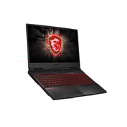 MSI GL65 Leopard 10SDR Gaming Laptop Core i7-10750H 2.60GHz 16GB 512GB SSD+1TB HDD GeForce GTX 1660Ti Win10 15.6inch FHD Black English/Arabic Keyboard