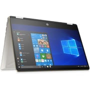 إتش بي جناح  x360 14-DW1000NE 2  في  1  كمبيوتر محمول  -  الأساسية  i3 3GHz 4GB 256GB Win10 14inch FHD  الفضة الإنجليزية  /  العربية لوحة المفاتيح