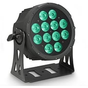 Cameo FLAT PRO 12 IP65 12 x 10 W FLAT LED Outdoor RGBWA PAR Light in Black Housing, CLPFLATPRO12IP65