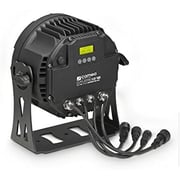 Cameo FLAT PRO 12 IP65 12 x 10 W FLAT LED Outdoor RGBWA PAR Light in Black Housing, CLPFLATPRO12IP65