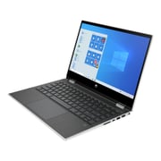 إتش بي جناح  x360 2  في  1  كمبيوتر محمول  -  الأساسية  i5 2.4GHz 8GB 512GB  المشترك  Win10Home 14inch FHD  الفضة الإنجليزية  /  العربية لوحة المفاتيح