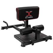 Max Strength Sissy Squat Machine, Home Multi-Function Squat Bench Machine, Push Up Ab Workout Home Gym, Home Gym Squat Stand Machine 3-in-1 Sit Up Machine Black